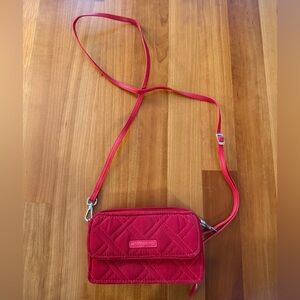 Vera Bradley all-in-one Crossbody wallet